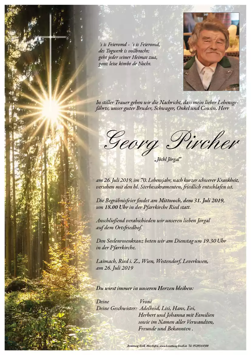 Parte von Georg Pircher